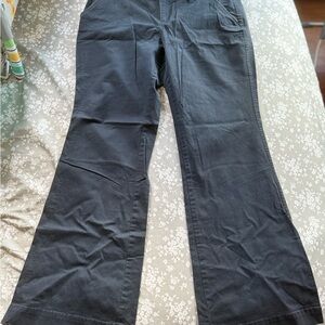Old Navy Blue Flare Wide Leg Pants
